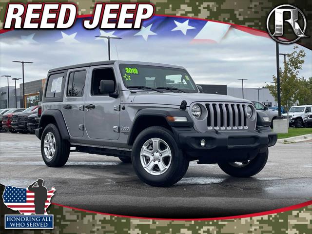 2019 Jeep Wrangler Unlimited Sport S 4x4 2019 Jeep Wrangler Unlimited Sport S 4x4