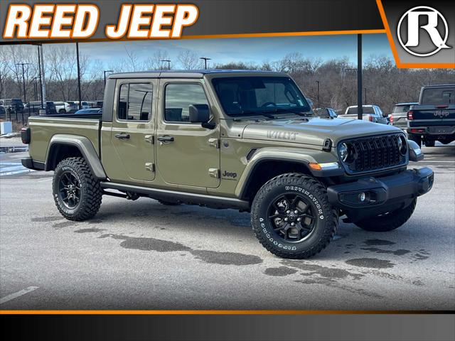2025 Jeep Gladiator GLADIATOR WILLYS 4X4 2025 Jeep Gladiator GLADIATOR WILLYS 4X4