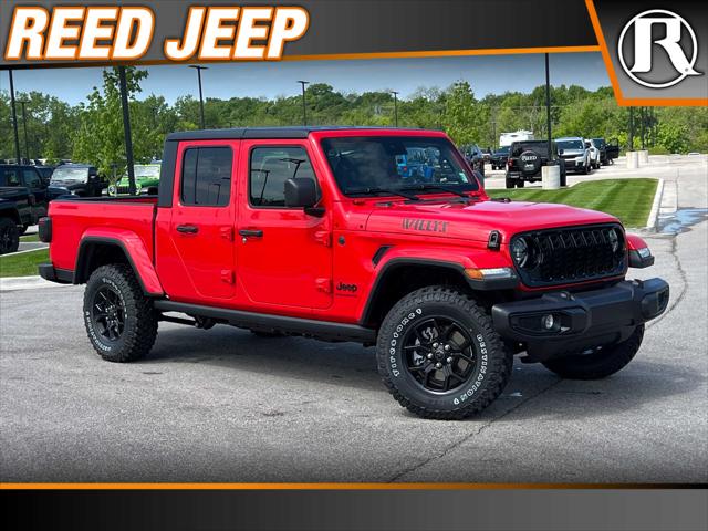 2025 Jeep Gladiator GLADIATOR WILLYS 4X4 2025 Jeep Gladiator GLADIATOR WILLYS 4X4