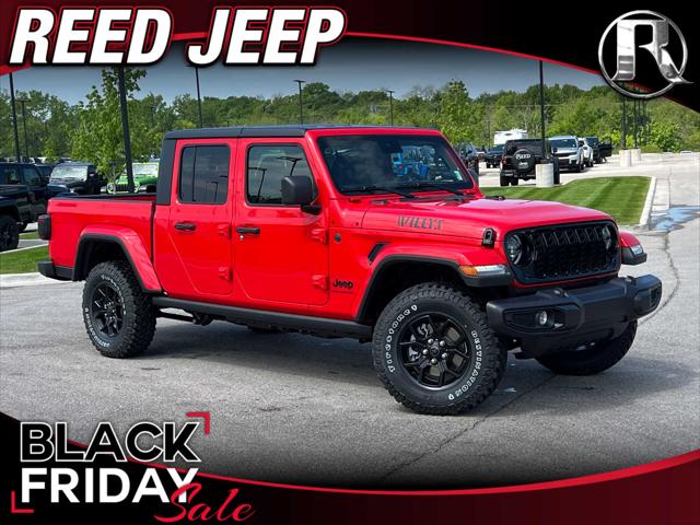 2025 Jeep Gladiator GLADIATOR WILLYS 4X4 2025 Jeep Gladiator GLADIATOR WILLYS 4X4