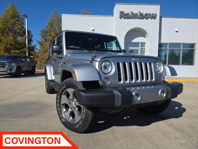 2018 Jeep Wrangler JK Unlimited Sahara 4x4 2018 Jeep Wrangler JK Unlimited Sahara 4x4