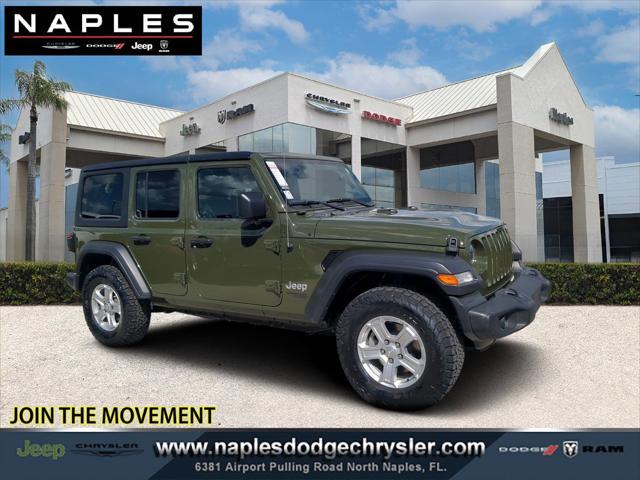 2020 Jeep Wrangler Unlimited Sport S 4X4 2020 Jeep Wrangler Unlimited Sport S 4X4