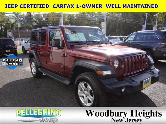 2022 Jeep Wrangler Unlimited Sport S 4x4 2022 Jeep Wrangler Unlimited Sport S 4x4