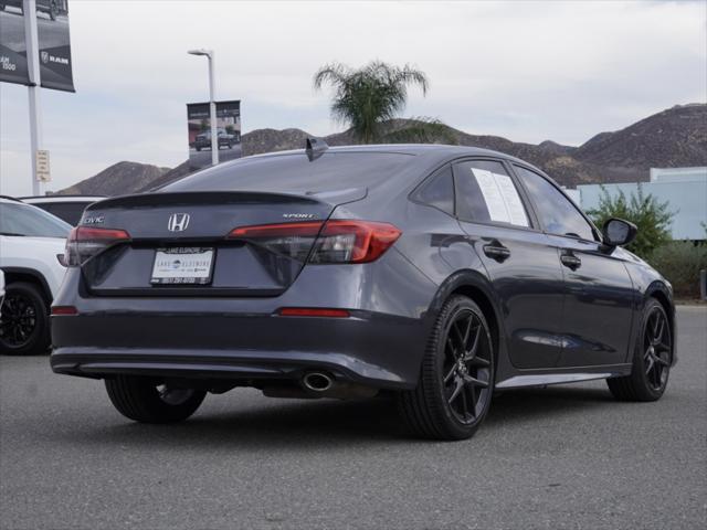 2022 Honda Civic Sedan Sport 2022 Honda Civic Sedan Sport