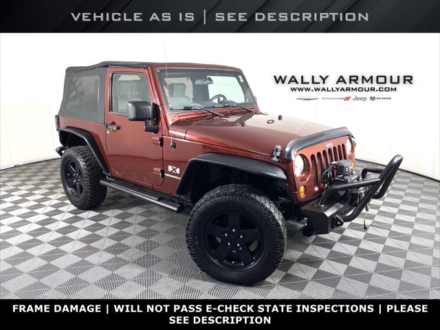 2008 Jeep Wrangler X 2008 Jeep Wrangler X