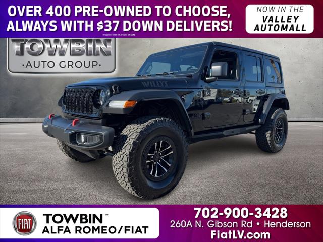 2024 Jeep Wrangler 4-Door Willys 4x4 2024 Jeep Wrangler 4-Door Willys 4x4