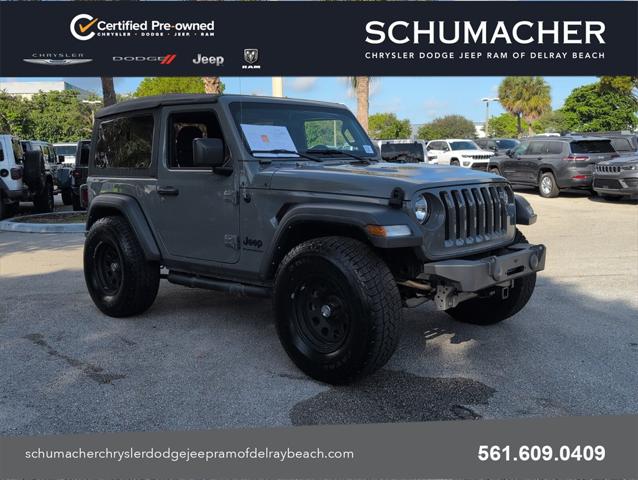 2023 Jeep Wrangler 2-Door Sport S 4x4