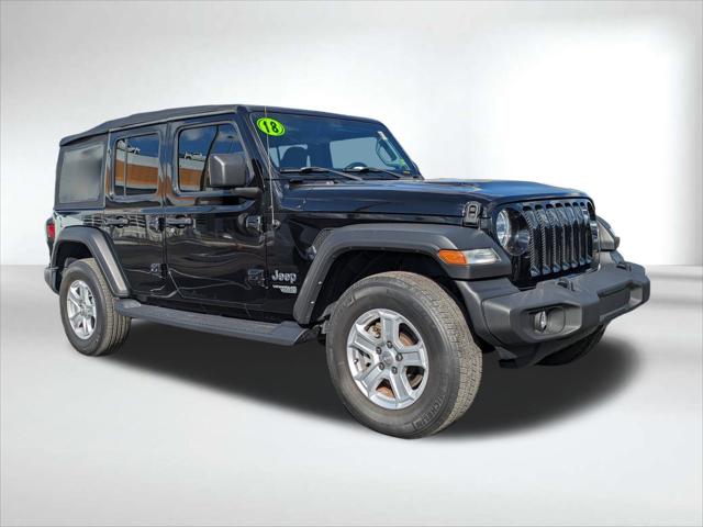 2018 Jeep Wrangler Unlimited Sport S 4x4 2018 Jeep Wrangler Unlimited Sport S 4x4