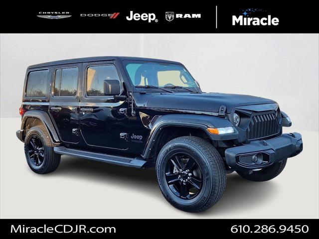 2022 Jeep Wrangler Unlimited Sahara Altitude 4x4 2022 Jeep Wrangler Unlimited Sahara Altitude 4x4