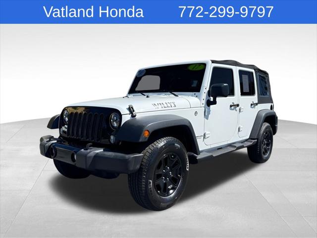 2017 Jeep Wrangler Unlimited Willy Wheeler 4x4 2017 Jeep Wrangler Unlimited Willy Wheeler 4x4