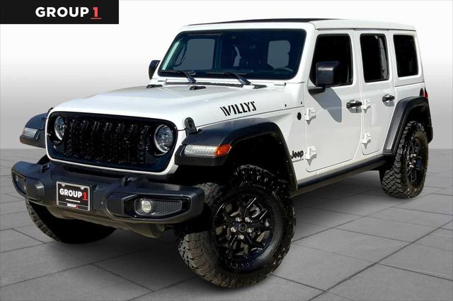 2024 Jeep Wrangler 4-Door Willys 4x4 2024 Jeep Wrangler 4-Door Willys 4x4