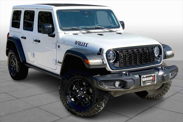 2024 Jeep Wrangler 4-Door Willys 4x4 2024 Jeep Wrangler 4-Door Willys 4x4
