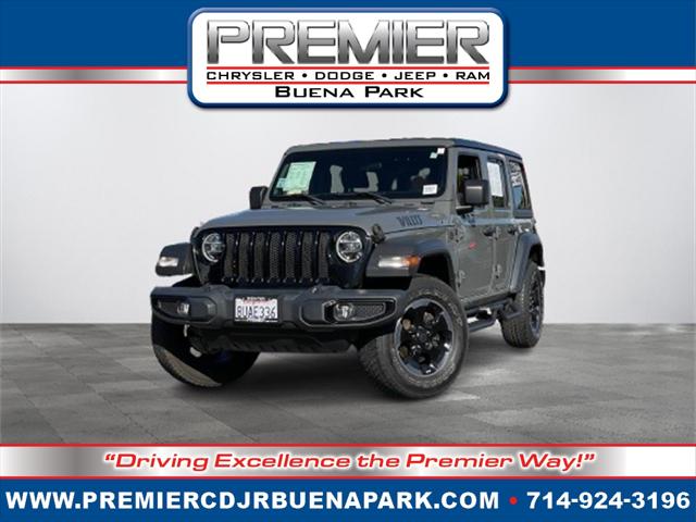 2021 Jeep Wrangler Unlimited Willys 4x4 2021 Jeep Wrangler Unlimited Willys 4x4