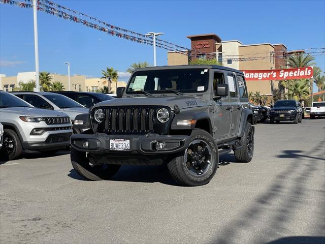 2021 Jeep Wrangler Unlimited Willys 4x4 2021 Jeep Wrangler Unlimited Willys 4x4