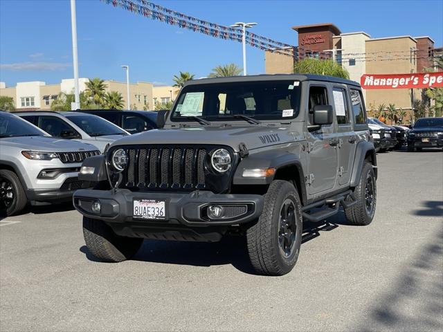 2021 Jeep Wrangler Unlimited Willys 4x4 2021 Jeep Wrangler Unlimited Willys 4x4