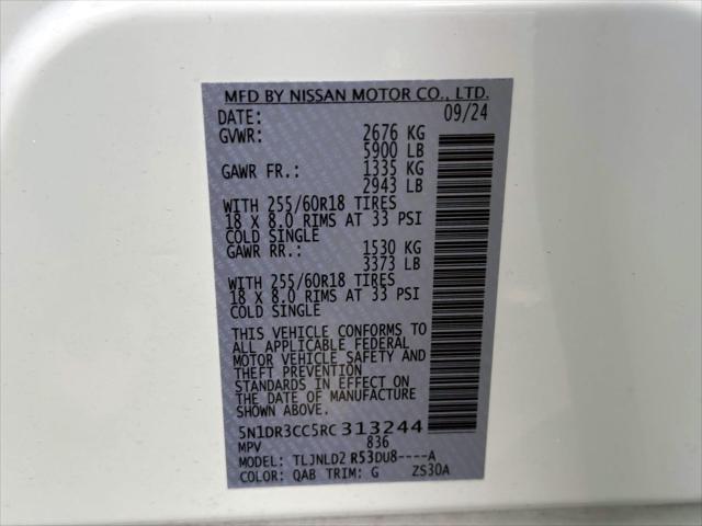 2024 Nissan Pathfinder SL 4WD [36]