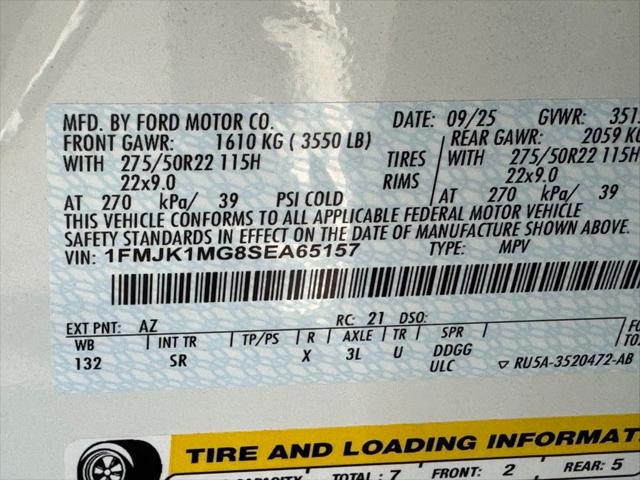 2025 Ford Expedition Platinum MAX