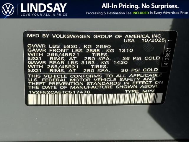 2026 Volkswagen Atlas SEL Premium R-Line