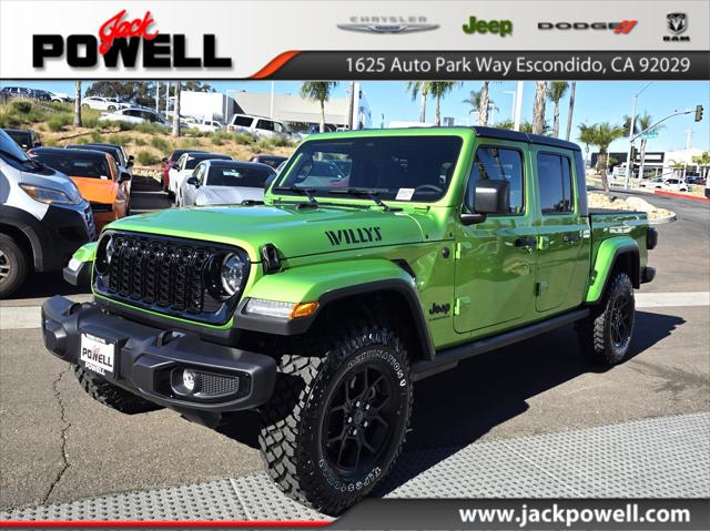 2026 Jeep Gladiator GLADIATOR WILLYS 4X4 2026 Jeep Gladiator GLADIATOR WILLYS 4X4