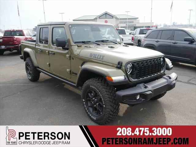 2026 Jeep Gladiator GLADIATOR WILLYS 4X4 2026 Jeep Gladiator GLADIATOR WILLYS 4X4