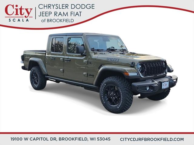 2026 Jeep Gladiator GLADIATOR WILLYS 4X4 2026 Jeep Gladiator GLADIATOR WILLYS 4X4