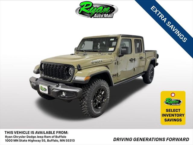 2026 Jeep Gladiator GLADIATOR WILLYS 4X4