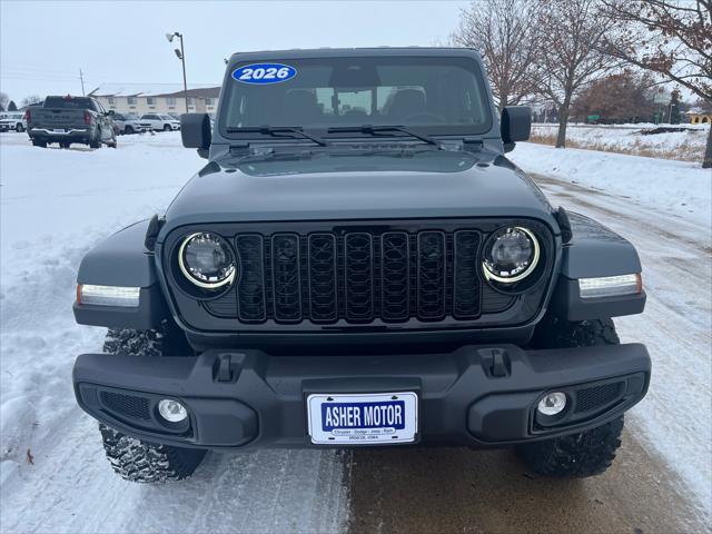 2026 Jeep Gladiator GLADIATOR WILLYS 4X4 2026 Jeep Gladiator GLADIATOR WILLYS 4X4