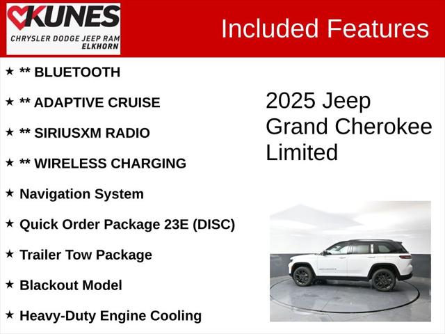 2025 Jeep Grand Cherokee GRAND CHEROKEE LIMITED 4X4 2025 Jeep Grand Cherokee GRAND CHEROKEE LIMITED 4X4