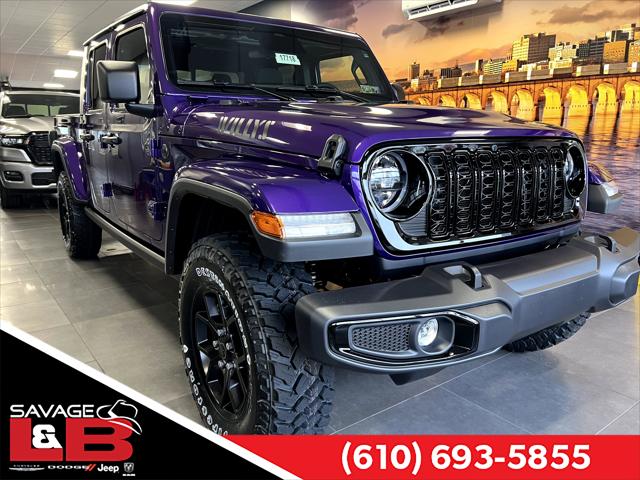 2026 Jeep Gladiator GLADIATOR WILLYS 4X4 2026 Jeep Gladiator GLADIATOR WILLYS 4X4