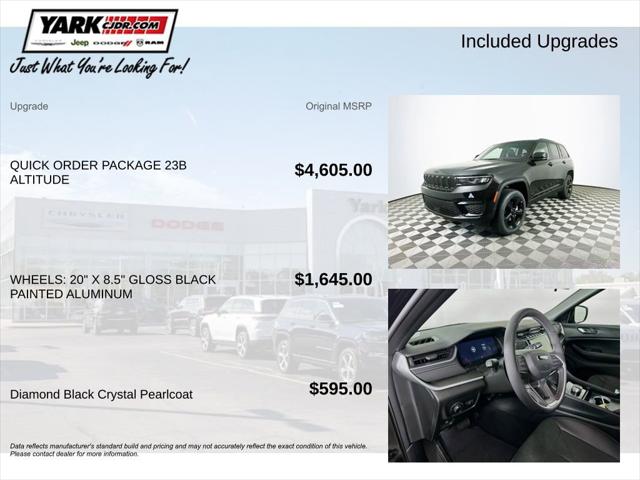 2025 Jeep Grand Cherokee GRAND CHEROKEE ALTITUDE 4X4