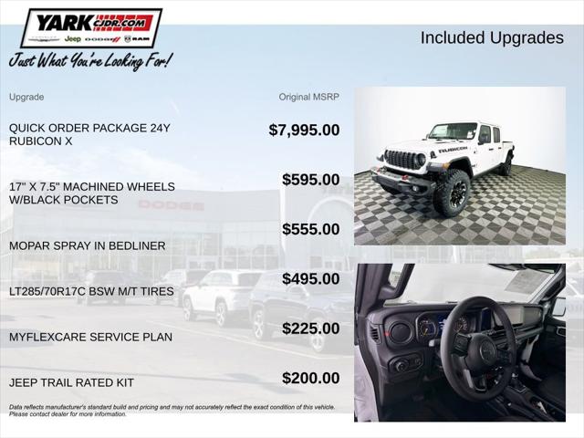 2026 Jeep Gladiator GLADIATOR RUBICON X 4X4