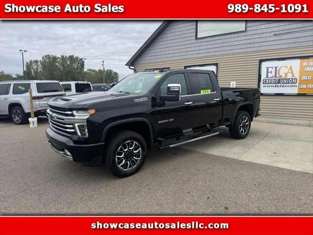 2022 Chevrolet Silverado 3500HD 4WD Crew Cab Standard Bed High Country for sale in Chesaning, MI
