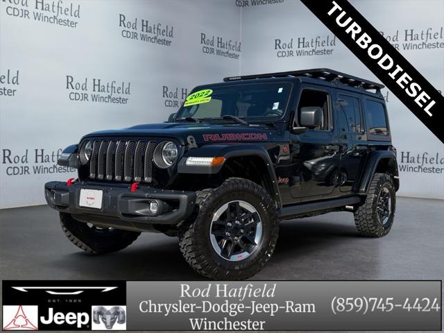 2022 Jeep Wrangler Unlimited Rubicon 4x4 2022 Jeep Wrangler Unlimited Rubicon 4x4