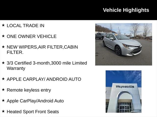 2022 Toyota Corolla Hatchback XSE