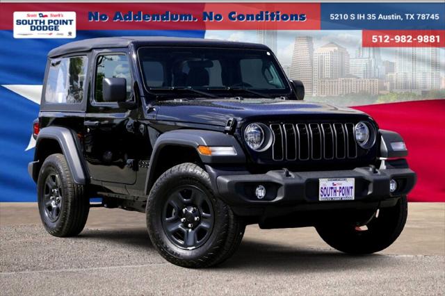 2025 Jeep Wrangler 2-Door Sport 4x4 2025 Jeep Wrangler 2-Door Sport 4x4