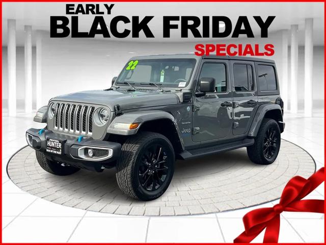 2022 Jeep Wrangler 4xe Unlimited Sahara 4x4 2022 Jeep Wrangler 4xe Unlimited Sahara 4x4