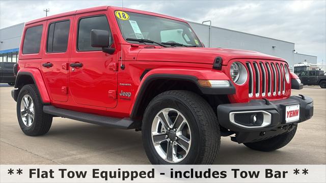 2018 Jeep Wrangler Unlimited Sahara 4x4 2018 Jeep Wrangler Unlimited Sahara 4x4