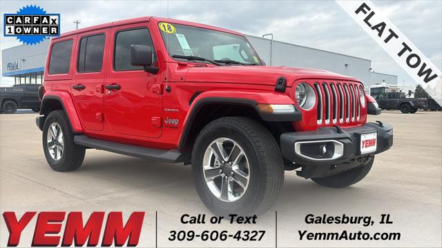 2018 Jeep Wrangler Unlimited Sahara 4x4 2018 Jeep Wrangler Unlimited Sahara 4x4