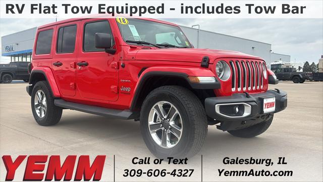 2018 Jeep Wrangler Unlimited Sahara 4x4 2018 Jeep Wrangler Unlimited Sahara 4x4