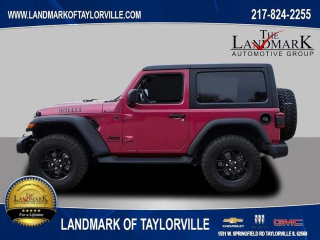 2024 Jeep Wrangler 2-Door Willys 4x4 2024 Jeep Wrangler 2-Door Willys 4x4