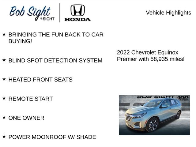 2022 Chevrolet Equinox AWD Premier 2022 Chevrolet Equinox AWD Premier