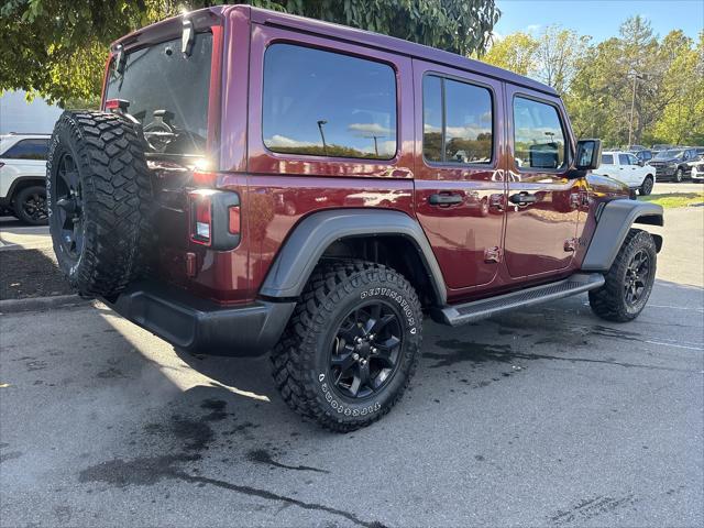 2021 Jeep Wrangler Unlimited Willys 4x4 2021 Jeep Wrangler Unlimited Willys 4x4