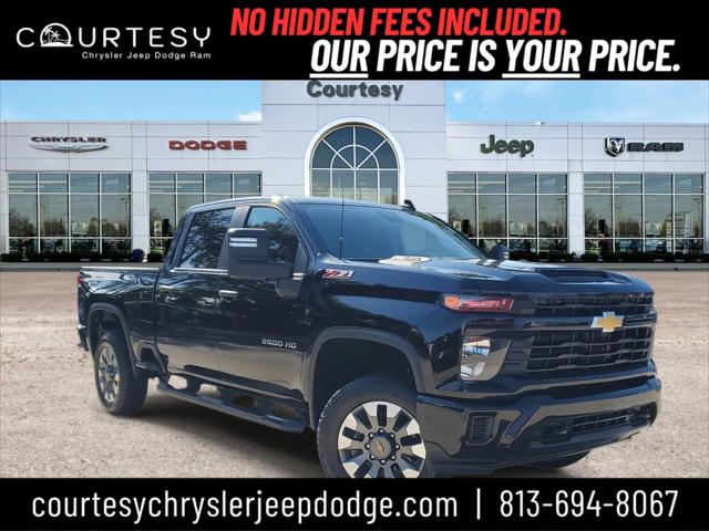 2024 Chevrolet Silverado 2500HD 4WD Crew Cab Standard Bed Custom 2024 Chevrolet Silverado 2500HD 4WD Crew Cab Standard Bed Custom