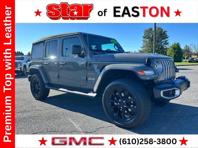 2023 Jeep Wrangler 4xe Sahara 4x4 for sale in Easton, PA