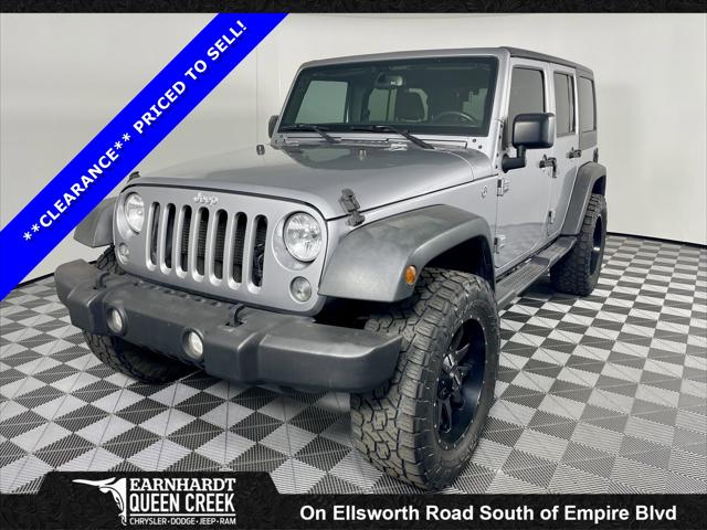 2018 Jeep Wrangler JK Unlimited Sport S 4x4 2018 Jeep Wrangler JK Unlimited Sport S 4x4