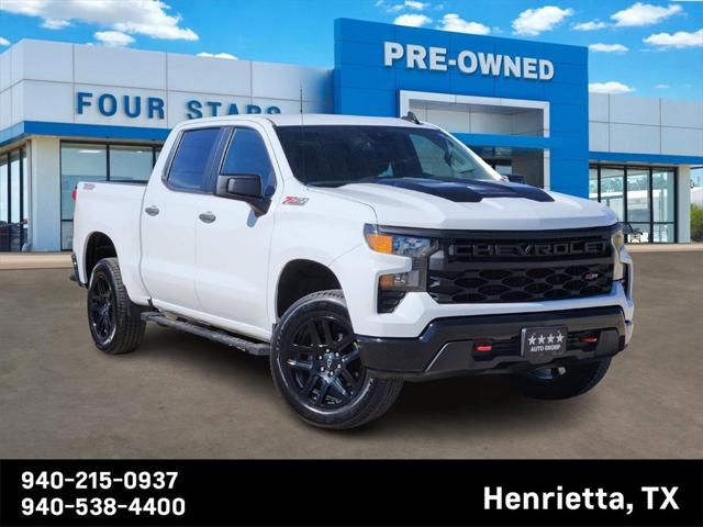 2022 Chevrolet Silverado 1500 4WD Crew Cab Short Bed Custom Trail Boss