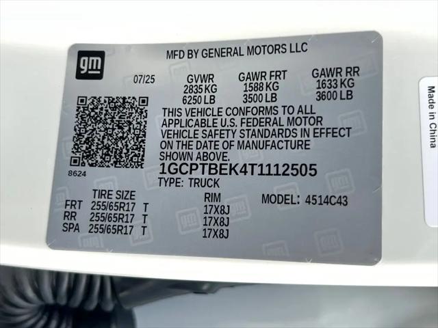 2026 Chevrolet Colorado WT, 4WD