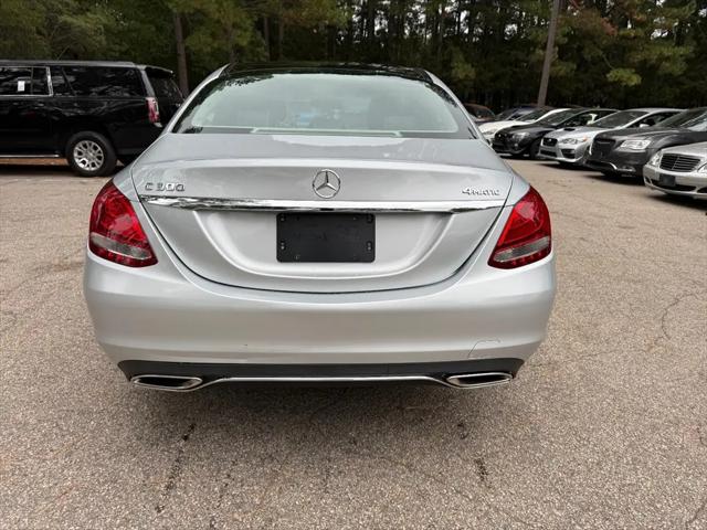 2018 Mercedes-Benz C-CLASS C 300 4MATIC