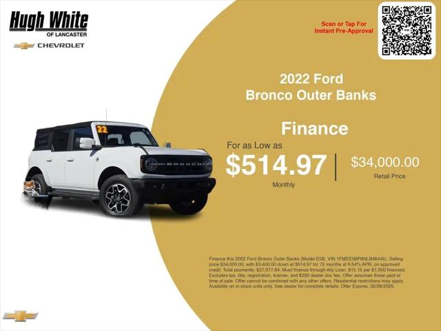 2022 Ford Bronco Outer Banks