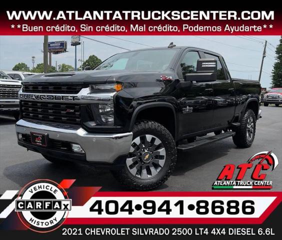 2021 Chevrolet Silverado 2500HD 4WD Crew Cab Standard Bed LT for sale in Doraville, GA